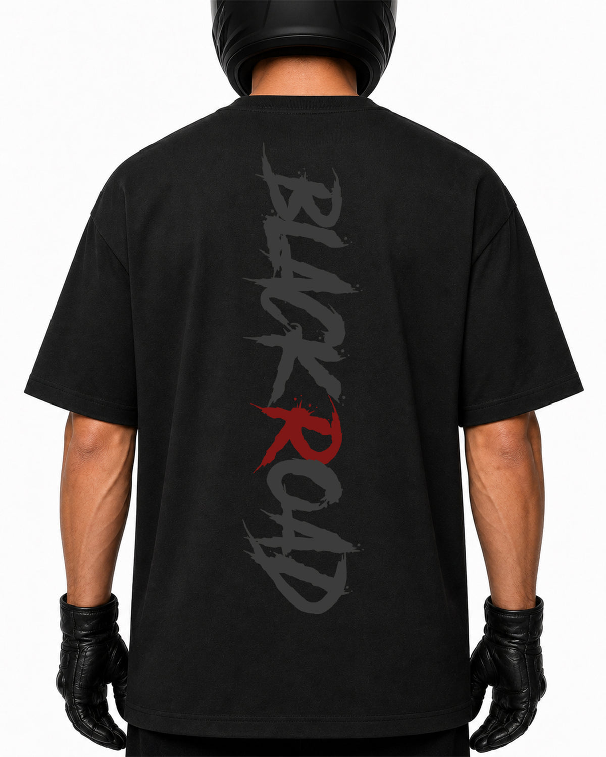 T-shirt BLACK ROAD BLACK — Brush
