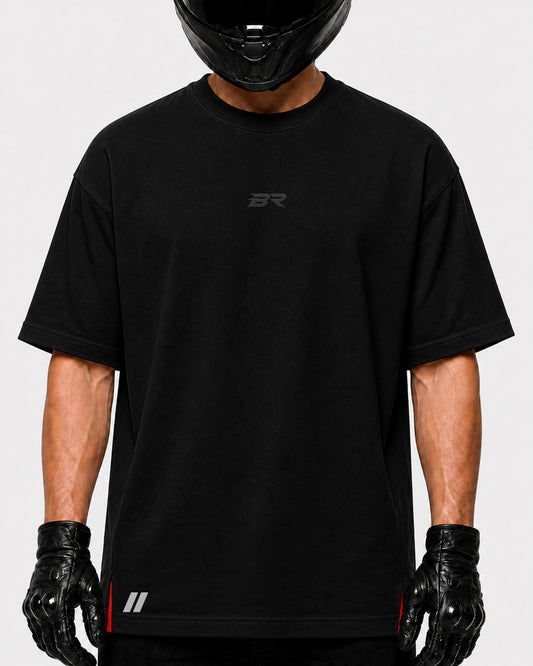 T-shirt BLACK ROAD BLACK — Brush