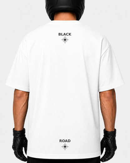 T-shirt BLACK ROAD WHITE — Target