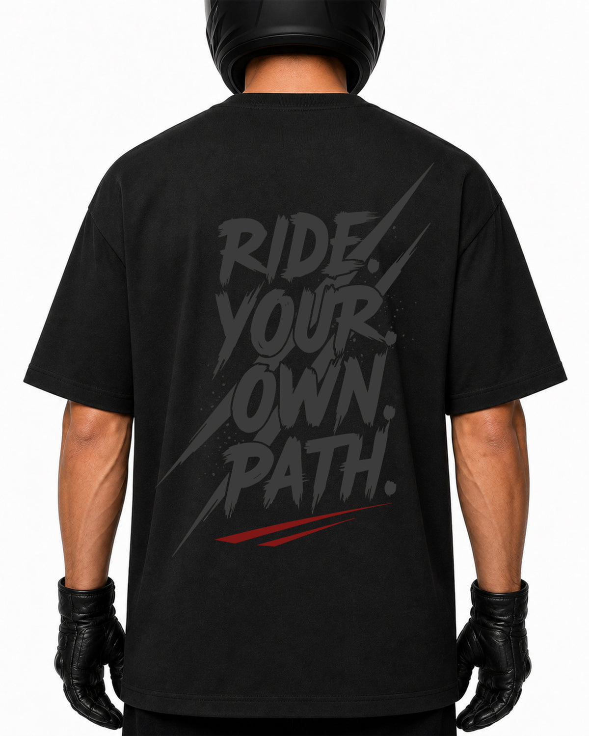 T-shirt BLACK ROAD BLACK — Ride Your Own Path